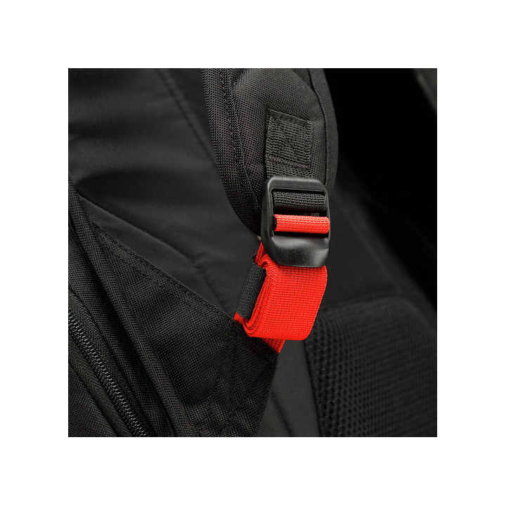 Case Logic Sporty DLBP-116 Black 40,6 cm (16") Étui sac à dos Noir