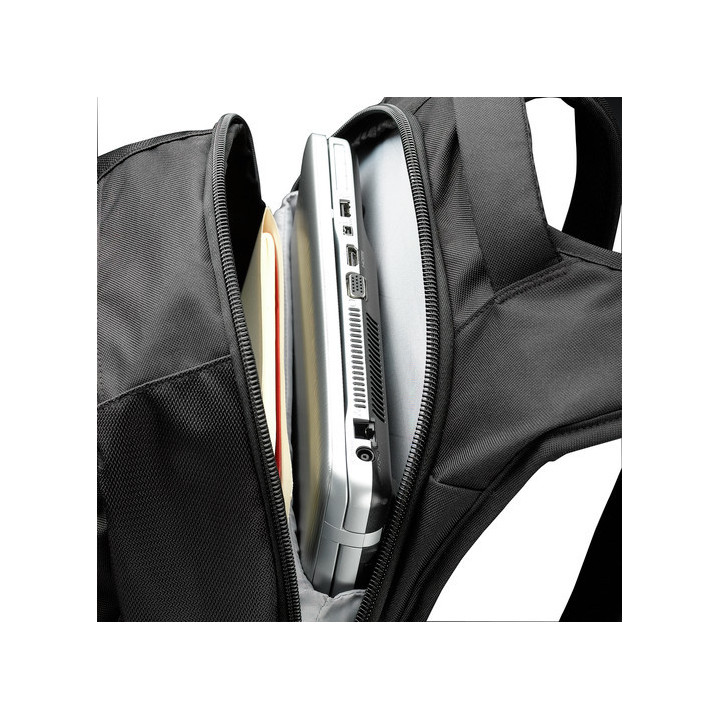 Case Logic Sporty DLBP-116 Black 40,6 cm (16") Étui sac à dos Noir