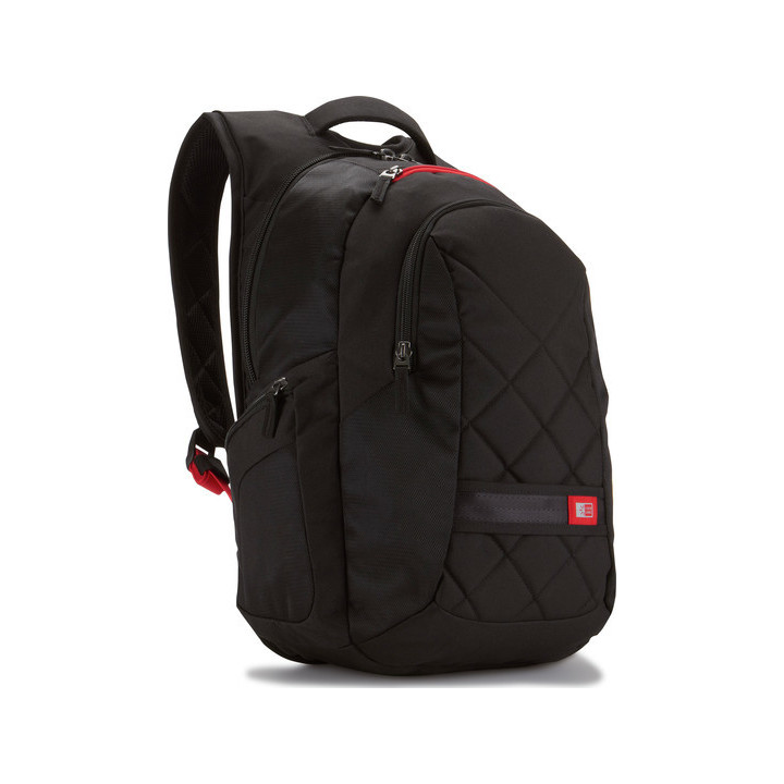 Case Logic Sporty DLBP-116 Black 40,6 cm (16") Étui sac à dos Noir