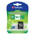 Verbatim 16GB Tablet microSDHC Class 10 16 Go Classe 10