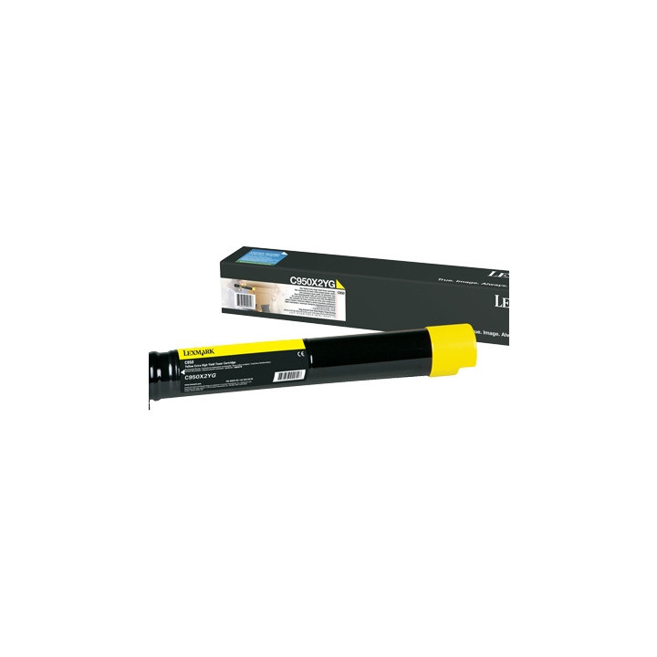 Lexmark C950X2YG toner cartridge 1 pc(s) Original Yellow