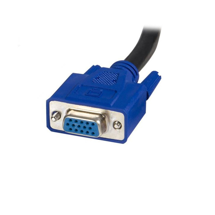 StarTech.com Câble KVM (clavier / vidéo / souris) universel - 2 en 1 - VGA et USB
