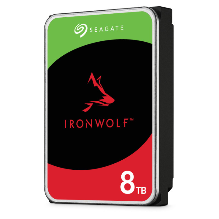 Seagate IronWolf ST8000VN002 disque dur 8 To 5400 tr/min 256 Mo 3.5" Série ATA III
