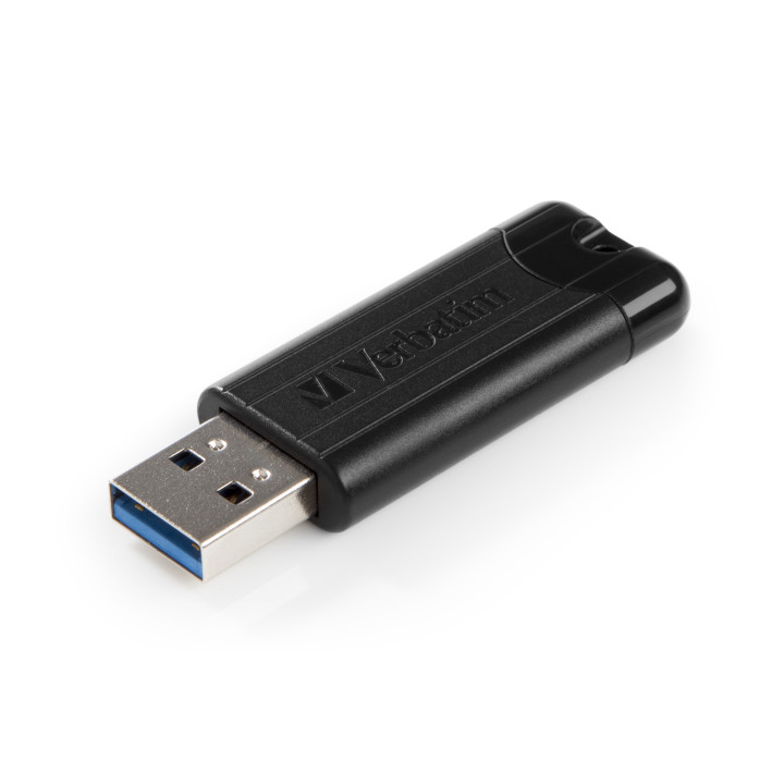 Verbatim Clé USBPinStripe 3.0 de 32 Go - Noire