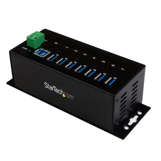 StarTech.com Hub USB 3.0 à 7 ports - 5Gbps - Hub USB-A industriel en métal avec protection ESD et protection contre les surte