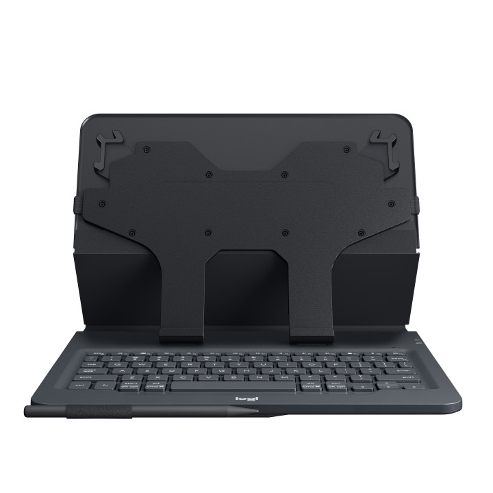 Logitech Universal Folio avec clavier intégré pour les tablettes Apple, Android et Windows 9 à 10 pouces