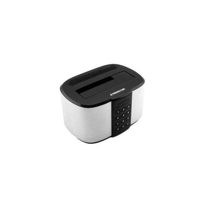 Freecom mDock Keypad Secure USB 3.2 Gen 1 (3.1 Gen 1) Type-C Noir, Gris