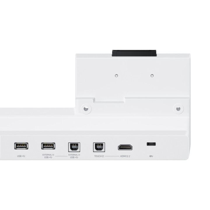 Samsung Flip4 Tray Plateau de connectivité Gris, Blanc
