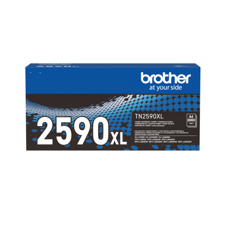 Brother TN-2590XL Cartouche de toner 1 pièce(s) Original Noir