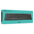 Logitech Keyboard K120 for Business clavier USB AZERTY Français Noir