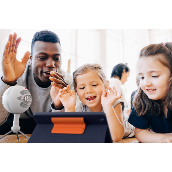 Logitech 920-009657 clavier pour tablette AZERTY Français Smart Connector Bleu