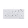 CHERRY AK-C4110 clavier Médical USB AZERTY Français Blanc