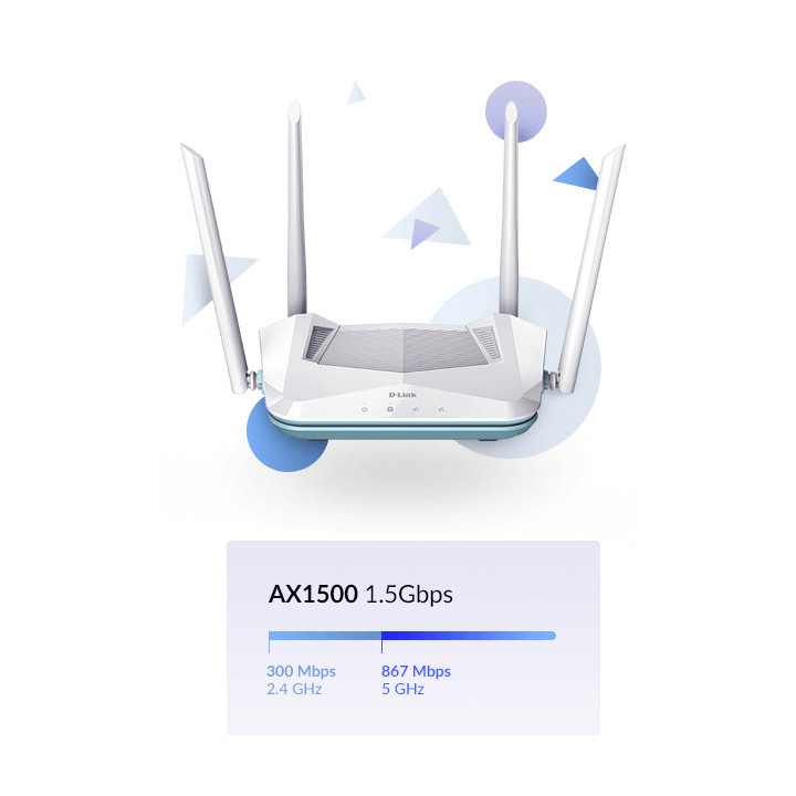 D-Link R15 Routeur EAGLE PRO AI AX1500