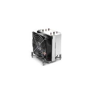 Lenovo 4XG0G75840 système de refroidissement d’ordinateur Processeur Refroidisseur Noir, Acier inoxydable