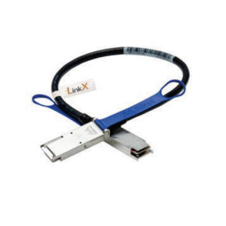 Lenovo 1.5m Mellanox QSFP Passive DAC câble InfiniBand et à fibres optiques 1,5 m Noir, Bleu