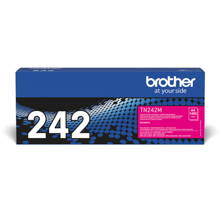 Brother Cartouche de toner TN-242M originale – Magenta