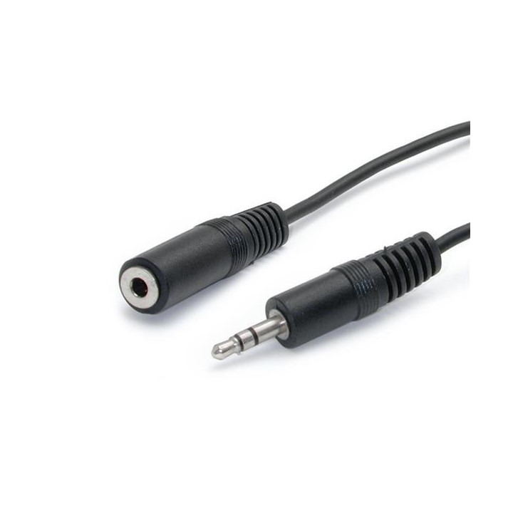 StarTech.com Câble d'extension audio stéréo de 3,5 mm (M/F) - 1,8 m - Noir