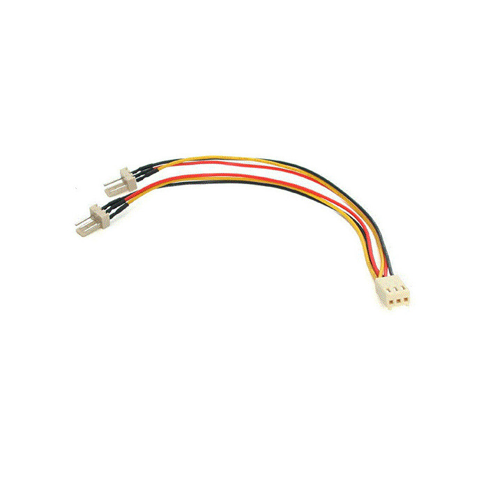 StarTech.com Câble Y d'alimentation pour Ventilateur TX3 - Câble Répartiteur 3 broches pour PC -15cm