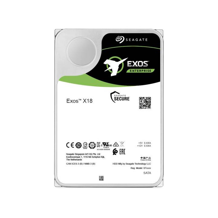 Exos X18 18Tb HDD 512E/4KN SATA SATA 6Gb