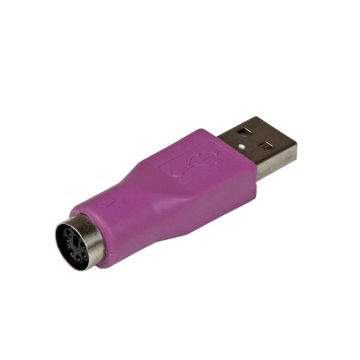 StarTech.com Adaptateur PS/2 vers USB - Adaptateur de rechange pour clavier - PS2 (F) vers USB A (M)