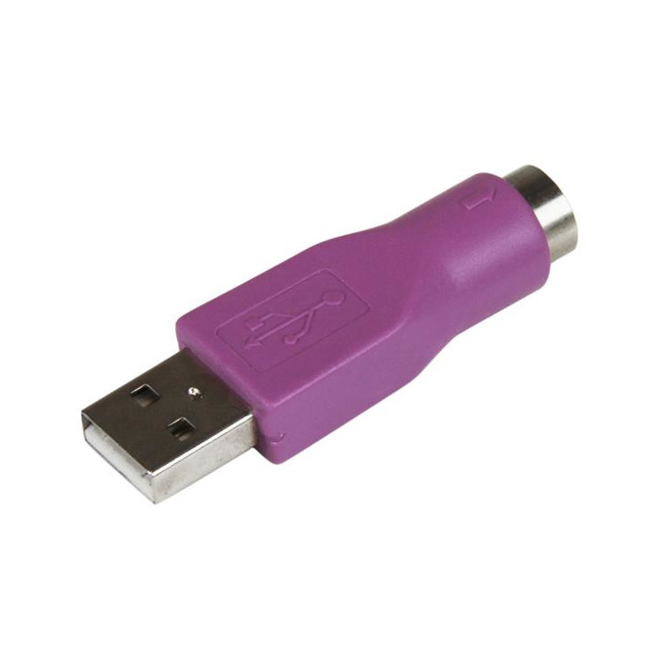 StarTech.com Adaptateur PS/2 vers USB - Adaptateur de rechange pour clavier - PS2 (F) vers USB A (M)