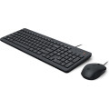 HP 150 WIRED MOUSE/KB COMBO FR clavier Souris incluse USB Noir