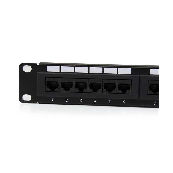 StarTech.com Panneau de brassage à 24 ports Cat6 type 110 montage en rack 1U