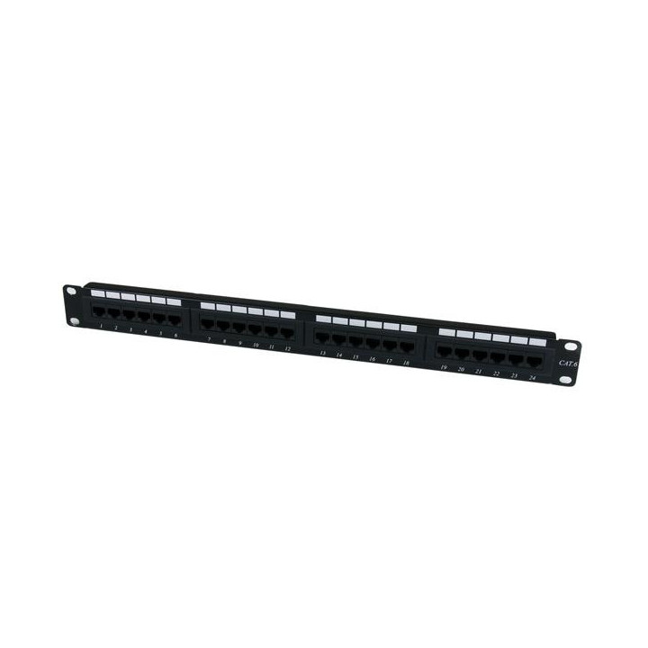 StarTech.com Panneau de brassage à 24 ports Cat6 type 110 montage en rack 1U