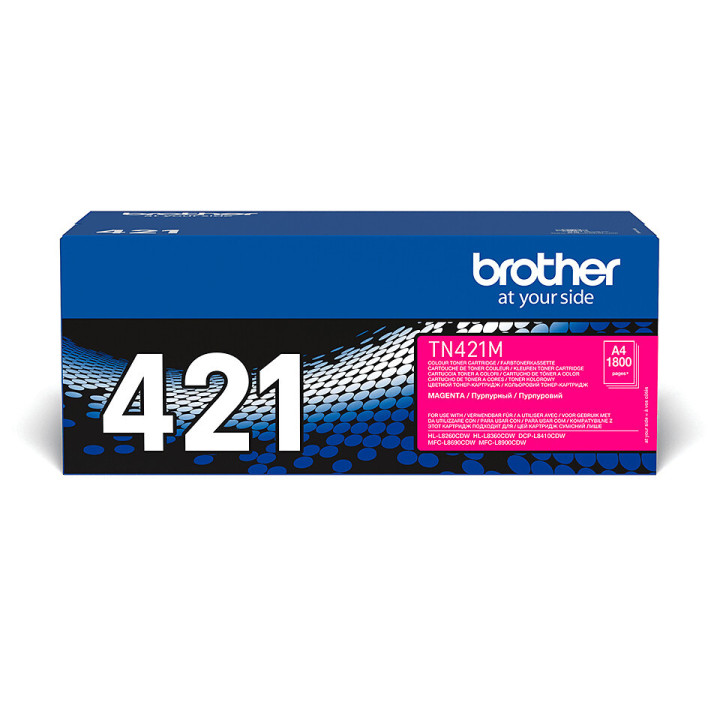 Brother TN-421M - Cartouche de toner originale – Magenta
