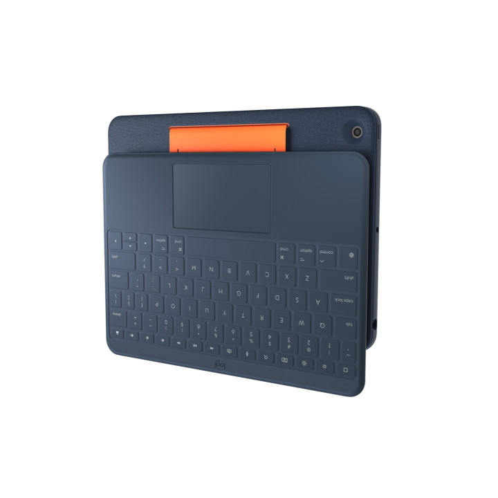 Logitech 920-010366 clavier pour tablette QWERTY Nordique Smart Connector Bleu
