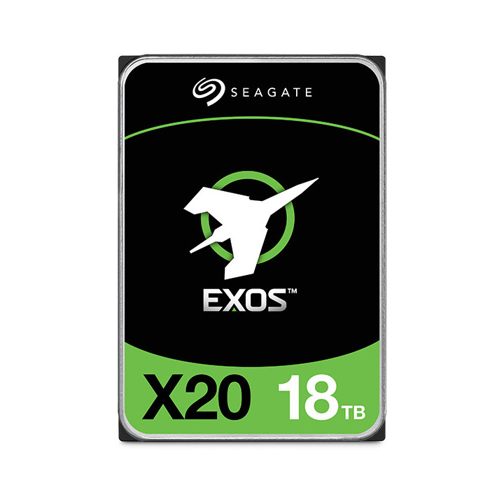 Seagate Enterprise Exos X20 disque dur 18 To 7200 tr/min 3.5" Série ATA III