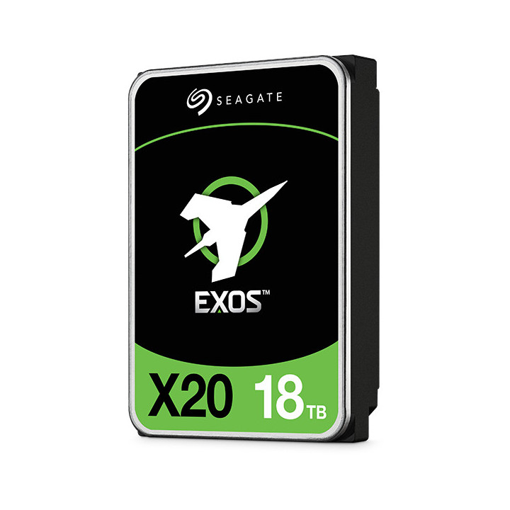 Seagate Enterprise Exos X20 disque dur 18 To 7200 tr/min 3.5" Série ATA III