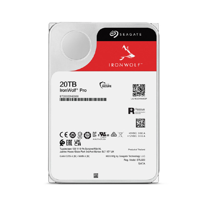 IronWolf Pro 20TB SATA 6G