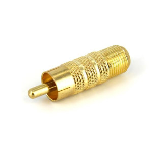 StarTech.com RCA to F Type Coaxial Adapter, M/F connecteur coaxial