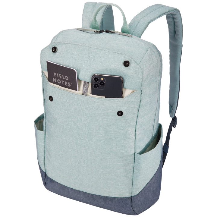 Thule Lithos TLBP216 - Alaska/Dark Slate sac à dos Sac à dos normal Bleu Polyester