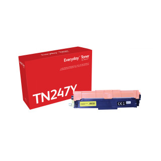 Everyday Toner Jaune ™ de Xerox compatible avec Brother TN247Y, Grande capacité