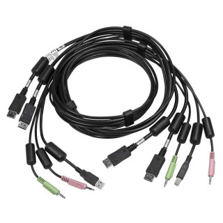 Vertiv Avocent 1 x USB, 2 x DisplayPort Audio/Vidéo numérique