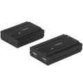StarTech.com Hub USB 2.0 sur Câble Ethernet CAT5e/CAT6 Unique (RJ45) - 4 Ports - 100m - Concentrateur Extension USB - Boitier 