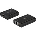 StarTech.com Hub USB 2.0 sur Câble Ethernet CAT5e/CAT6 Unique (RJ45) - 4 Ports - 100m - Concentrateur Extension USB - Boitier 