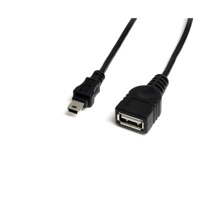 StarTech.com Câble Mini USB 2.0 de 30cm - USB A vers Mini B - F/M