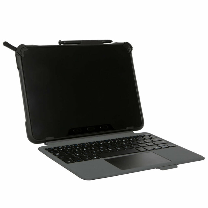Targus THZ941USZ clavier pour tablette QWERTY Anglais Pogo Pin Noir