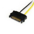 StarTech.com Câble adaptateur d'alimentation SATA vers carte vidéo PCI Express 6 broches de 15 cm