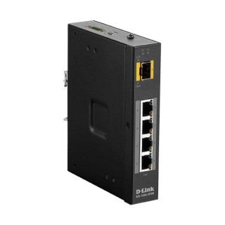 D-Link DIS‑100G‑5PSW Non-géré L2 Gigabit Ethernet (10/100/1000) Connexion Ethernet, supportant l'alimentation via ce port