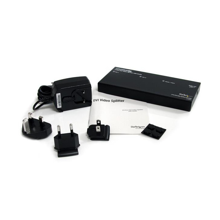 StarTech.com Répartiteur vidéo 2 ports DVI avec audio