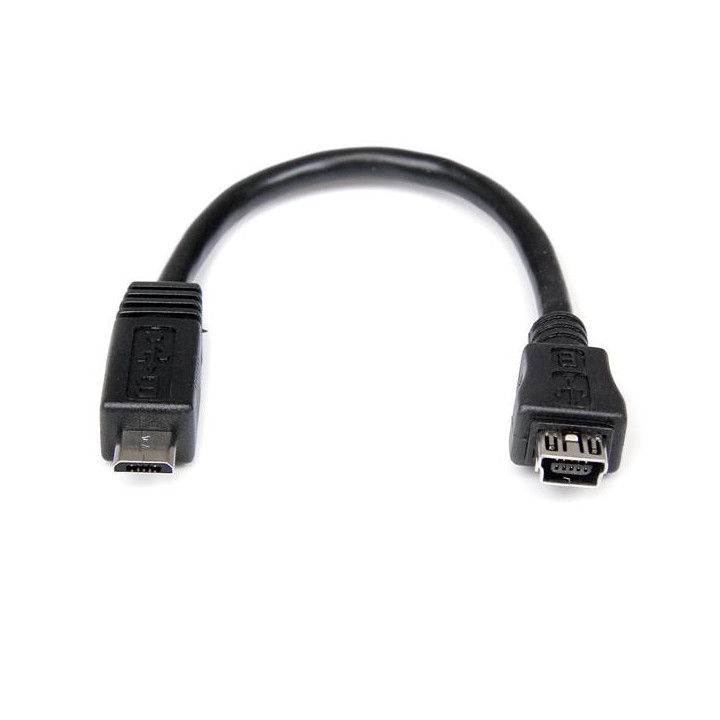 StarTech.com Câble adaptateur Micro USB vers Mini USB M/F 15 cm
