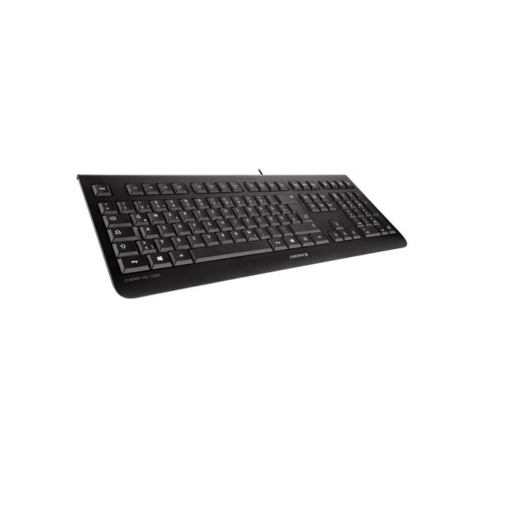 CHERRY KC 1000 clavier Universel USB QWERTY Italien Noir