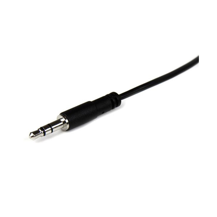 StarTech.com Câble d'extension audio stéréo Slim 3,5 mm de 1 m - M/F