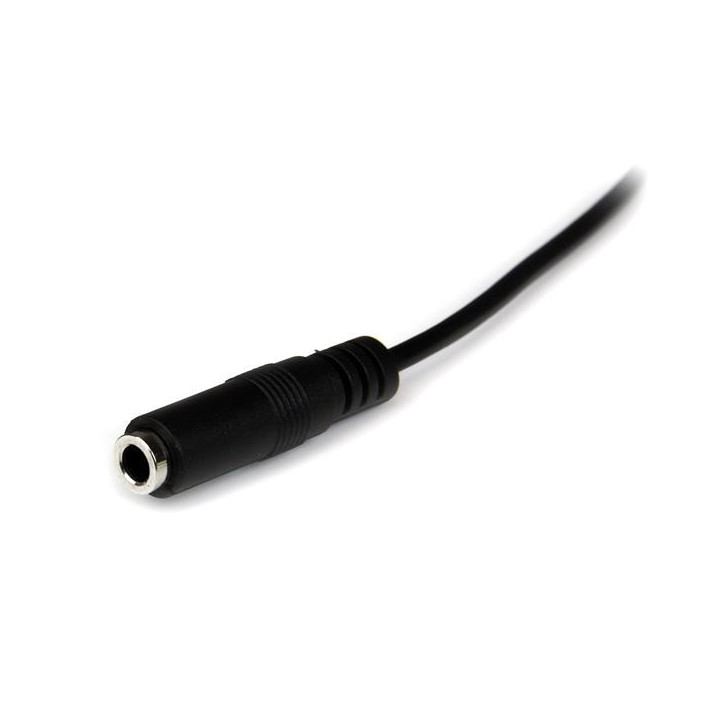 StarTech.com Câble d'extension audio stéréo Slim 3,5 mm de 1 m - M/F