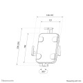 Neomounts WL15-625WH1 Support mural pour tablette 7.9-11" - verrouillable - universel