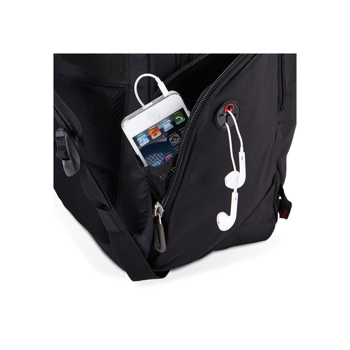 Case Logic Evolution BPEB-115 Black 39,6 cm (15.6") Étui sac à dos Noir